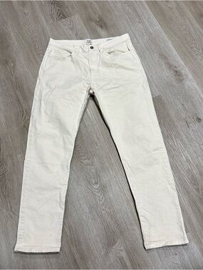 Flint And Tinder 365 5-Pocket Pants Mens Size 32x30 Tapered Fit Stretch Beige